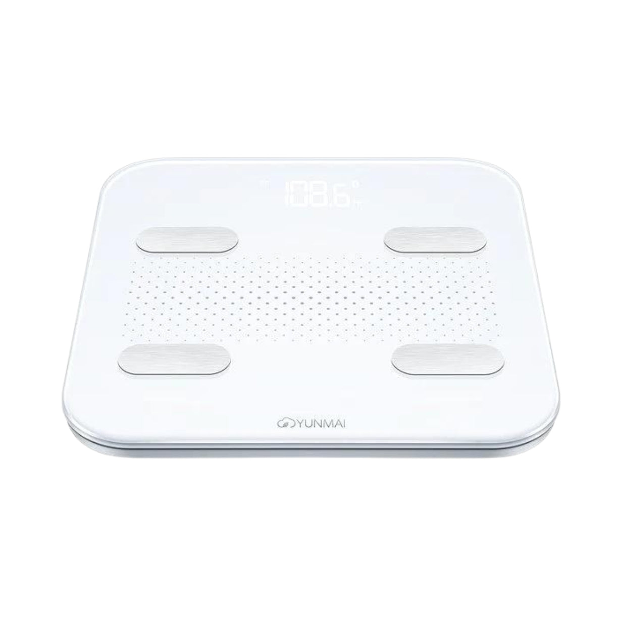 Yunmai Smart Scale S White for Weight and Body Fat with Rechargeable B